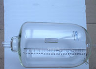 Misuratore di portata di vetro del latte della sala di mungitura della spina di pesce con il logo su misura