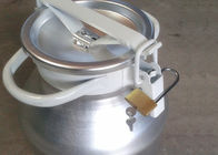 Qualità chiudibile a chiave dei bidoni di latte dell'acciaio inossidabile 304 con la copertura dell'anello sigillante/maniglie robuste