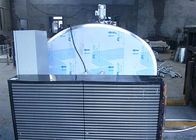 refrigeratore orizzontale del latte di vuoto del latte di raffreddamento carro armato manuale/automatico di 1000L