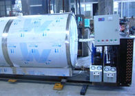 Carro armato di raffreddamento del latte dell'acciaio inossidabile, refrigeratore del latte con il sistema di refrigerazione